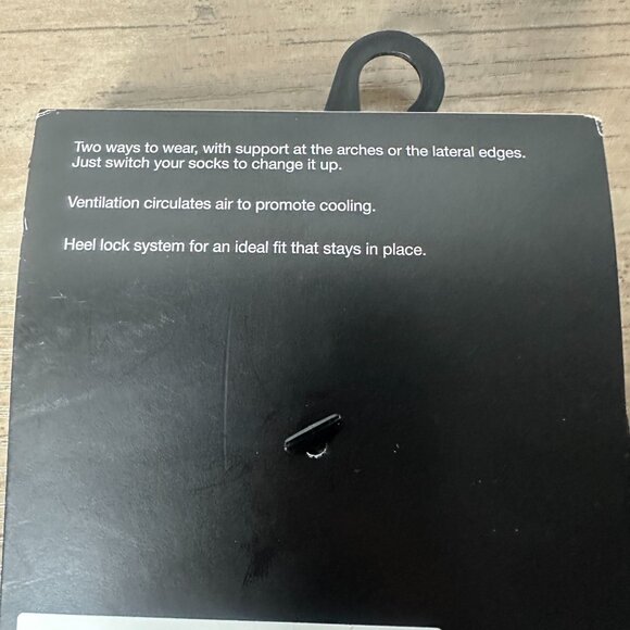 NWT Nike Unisex Spark Dri-FIT Running Crew Socks Black Size Large (DA3584-010) - Picture 7 of 8